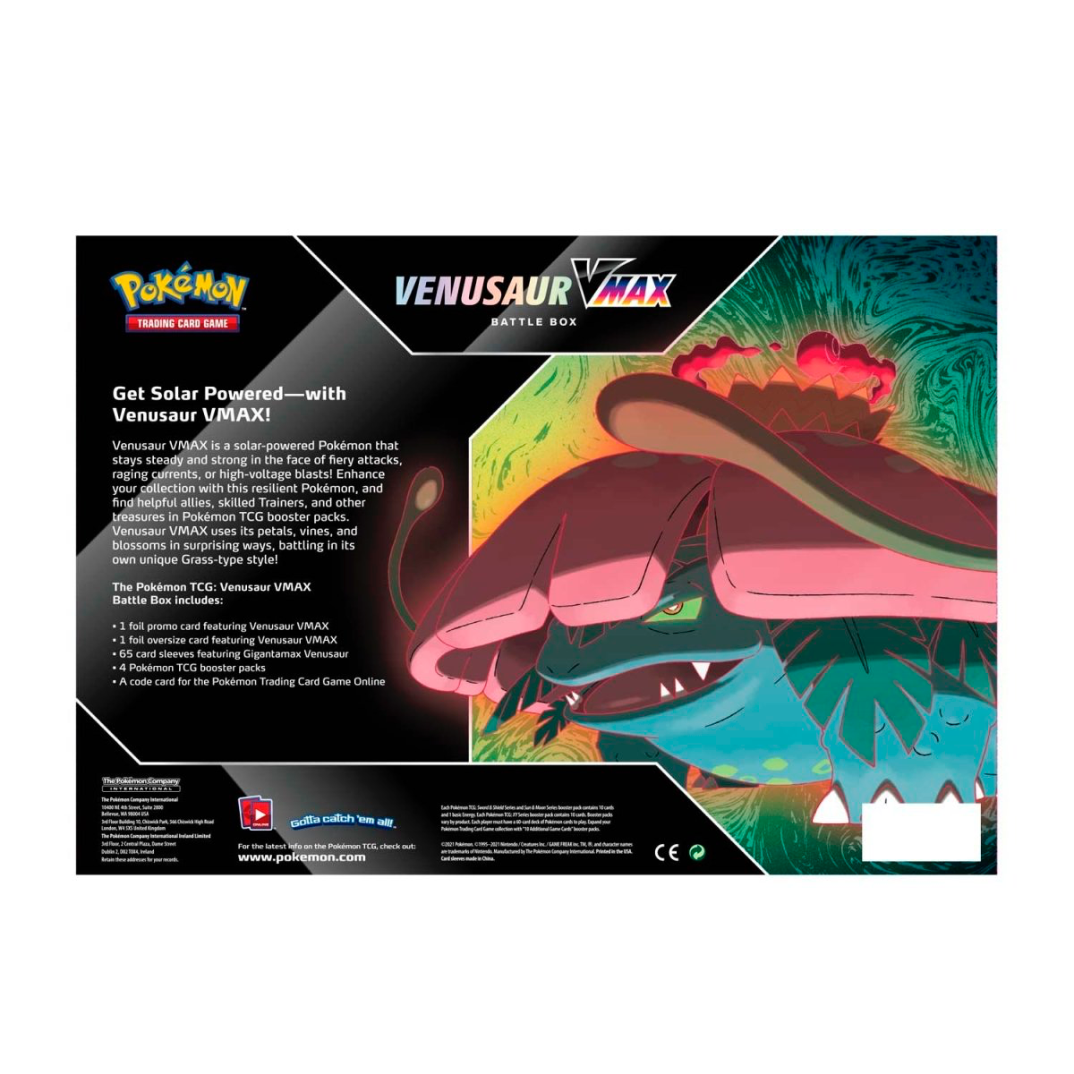 Venusaur VMax Box - S&S + S&M
