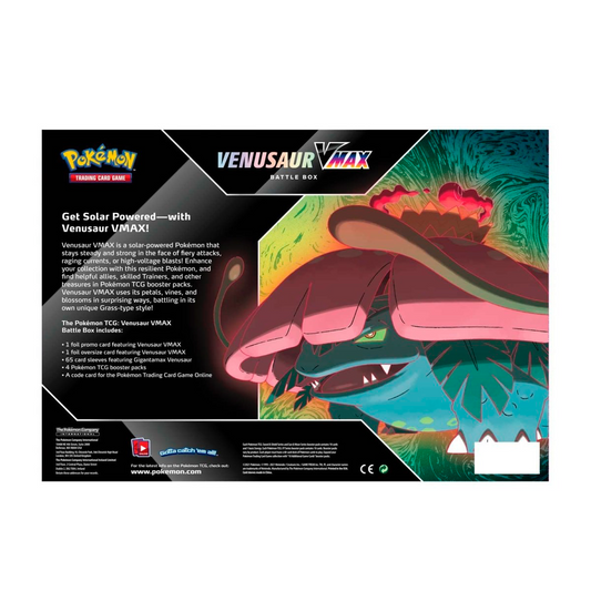 Venusaur VMax Box - S&S + S&M