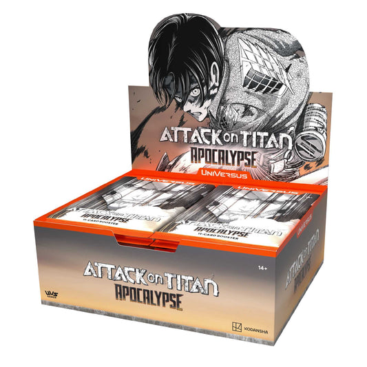 Attack on titan apocalypse booster box