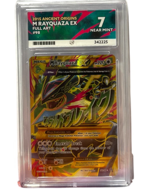 M Raquaza 98/98 - Near Mint - Grade 7