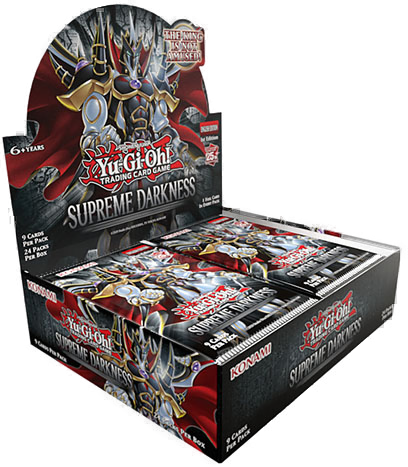 YuGiOh! Supreme darkness booster box